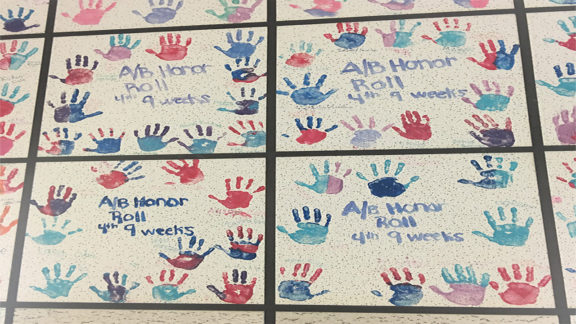 Honor Roll Hand Prints - Jostens Renaissance EducationJostens ...