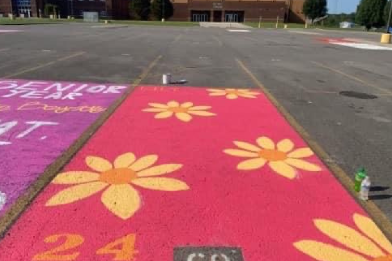 Painted Parking Spot