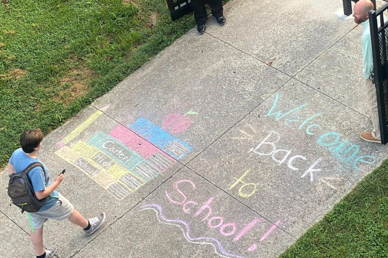Back to School Side Walk Chalk