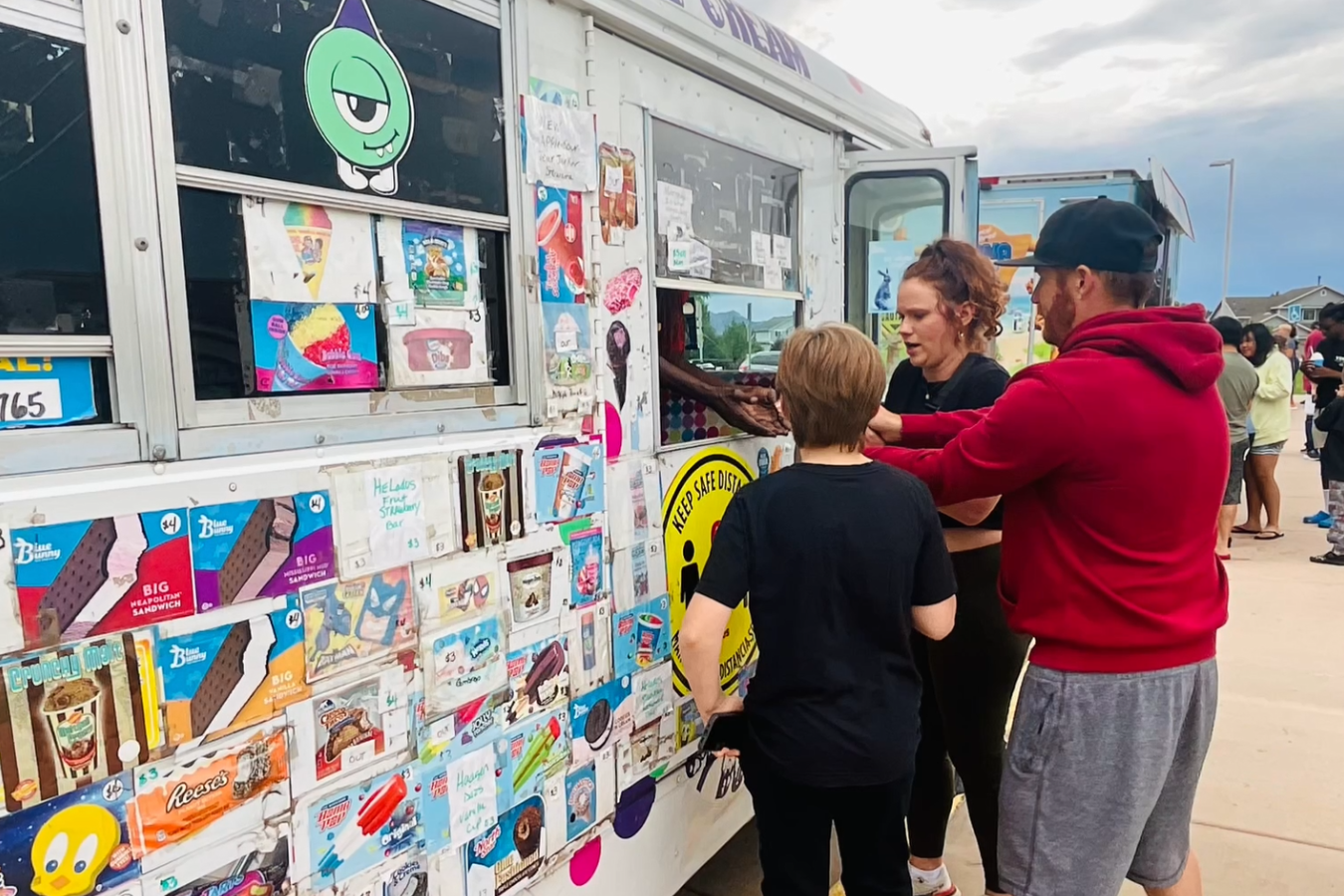 Back to School Ice Cream Truck
